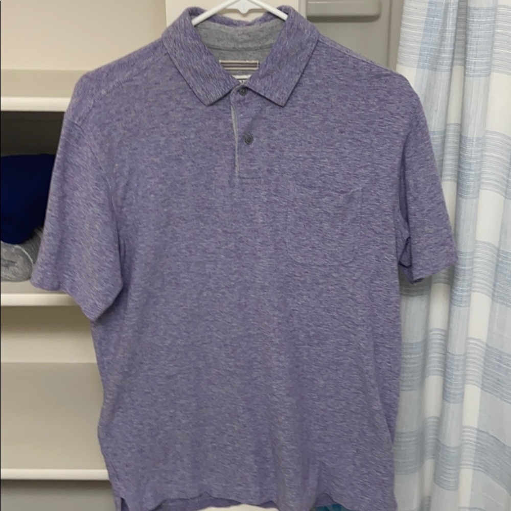 Jos A Bank purple polo